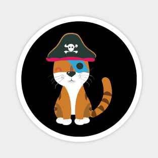 Pirate cat Magnet